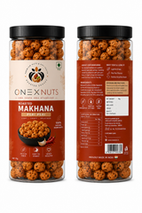ONEXNUTS Roasted Makhana – Peri Peri | Light & Crispy Fox Nuts | 70g , 250g , 500g .